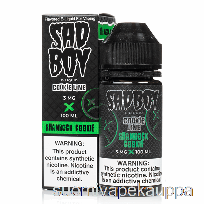 Vape Box Shamrock Cookie - Sadboy - 100ml 0mg